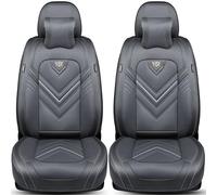 BREMER SITZBEZÜGE Coprisedili compatibili per VW T6 T6.1 Transporter anno di costruzione 2015-21, colore grigio SL1