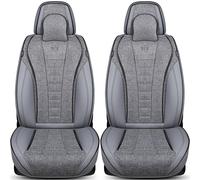 BREMER SITZBEZÜGE Coprisedili compatibili per VW T6 T6.1 Transporter anno di costruzione 2015-21, colore grigio NL2