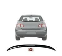 BREMER SITZBEZÜGE Spoiler posteriore bagagliaio spoiler nero labbro ala compatibile con VW Passat B6 B7 B8 dal 2010