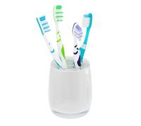bremermann Linea da bagno SAVONA - Porta spazzolino da danti in plastica (bianco)