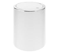 Bremermann, Savona, pattumiera da bagno con coperchio basculante, in plastica, 5,5 l