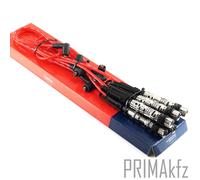 Bremi Cavo Accensione Set Kit Cavi Rosso Colore per VW Bora Golf IV 2.8 V6