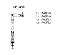 BREMI Set Di Cavi Di Accensione Adatto Per VW Polo Berlina 1.6