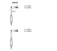 BREMI Set Di Cavi Di Accensione Per Audi A3 1.6 VW Golf IV 2.0 New Beetle