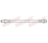 Bremsschlauch Per Mitsubishi Outlander II 2.2 DI-D 4WD 2.0 Lancer VIII