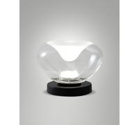 Brena Tavolo Trasparente Lampada Led 1 Luce Calda Fredda Naturale Fabas