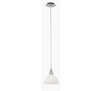 BRENDA NICHEL OPACO/BIANCO ATTACCO SOSPESO 1X E27/60W IP20 87054