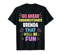 Brenda Personalized Women's Gift Custom Brenda Maglietta