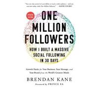 Brendan Kane One Million Followers, Updated Edition (Tascabile)