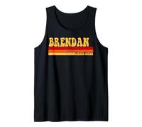 BRENDAN Nome Idea Personalizzata Uomo Retro Vintage BRENDAN Canotta