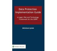 Brendan Quinn Data Protection Implementation Guide (Copertina rigida)