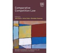 Brendan Sweeney Comparative Competition Law (Copertina rigida)