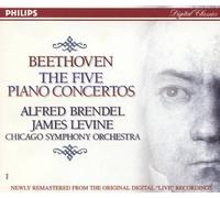 Alfred Brendel / James Levine 5 Piano Concertos (CD)
