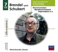 BRENDEL PLAYS SCHUBERT (1970S RECORDINGS, NOT THE LATER DIGITAL RECORDINGS) - PIANO SONATAS D 537, 575, 664, 784, 840, 845, 850, 894, 958, 959, 960,3 Piano Pieces, D.946, 11 Ecossaises, D.781, Hungarian Melody D.817, Allegretto in C minor, D.915, 4 Impromptus Op. 899,4 Impromptus D 935, 16 German Dances, D. 783, D760 Wanderer-Fantasy, 6 Moments musicaux, D.780, 12 GERMAN DANCES D 790 - 7CD BOX SET (NEWLY REMASTERED 2008, LIMITED EDITION)