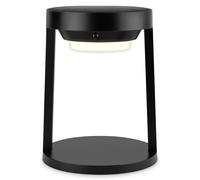 Brendz, Lampada da tavolo Solar, 1000 lumen, Luce bianca calda, Ricaricabile USB-C, 3 Livelli di luminosità, Fino a 15 ore di autonomia, Lanterna LED Solare, Lampada da Tavolo per Esterni