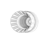 Brengun BRL48127 - 1/48 F-16C-D Blocco 42-52 P&w F100 Motore Nozzle (Tamiya) -
