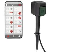 BRE 1154540601 - Presa da giardino WLAN commutabile con trasmettitore radio, 433