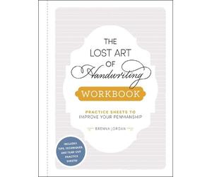 Brenna Jordan The Lost Art of Handwriting Workbook (Tascabile)
