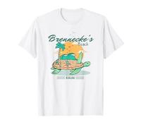 Brennecke's Beach Kauai Hawaii Tartaruga Marina Vacanza Souvenir Maglietta
