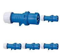 Brennenstuhl 1081010 - Spina CEE 230 V /16 A, blu (Confezione da 5)