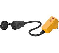 Brennenstuhl 1132731 - Adattatore con prolunga 16 A/230 V + presa IP44 10 mA 0,5 m H07RN-F 3G1,5