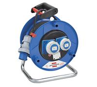 Brennenstuhl 1132826 Avvolgicavo 25 M Serie Garant St Spina Cee 2 Prese Cee Ip67, Blu