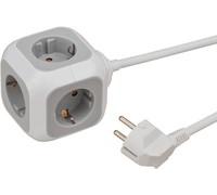 Brennenstuhl 1150090 1,4 m 4 presa(e) AC Interno IP20 Bianco 230 V Prolunga 1,4