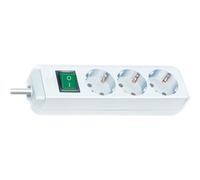 Brennenstuhl 1152920 5 m Bianco 3 presa(e) AC Bianco multipla Eco-Line con