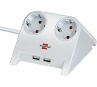 Brennenstuhl Desktop-Power Split 2 Way WH