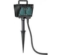 Brennenstuhl 1154450 Nero IP44 230 V 16 A Presa per giardino e supporto per