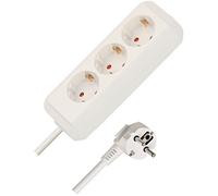 BRENNENSTUHL 1158610015 - Base múltiple Eco-Line blanca (3 tomas y 1.5 m)