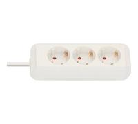 Brennenstuhl 1158610030 Multipresa 3 scomparti Bianco Schuko 1 pz.