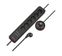 BRENNENSTUHL A1945501801159450616 1159450616-Base múltiple Eco-Line Comfort Switch con interruptor de Mano/Pie, Multicolor, 1 pezzo