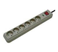 Brennenstuhl 1159750015 protezione da sovraccarico Grigio 6 presa(e) AC 1,5 m