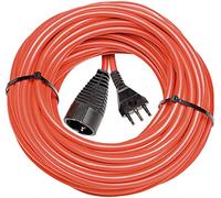 Brennenstuhl 1167507 Prolunga in Plastica 50 M, Rosso, con Spina Italiana 16A e Presa Schuko