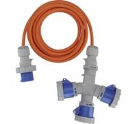 Brennenstuhl 1167670205 Alimentazione Prolunga CEE da campeggio Grigio, Blu, A