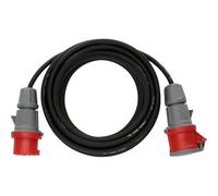 Brennenstuhl 1167740 Prolunga 10 m CEE 5 poli IP 44, Nero/Roso