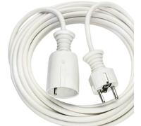 Brennenstuhl 1168444 cavo di prolunga in plastica, 5 m Bianco
