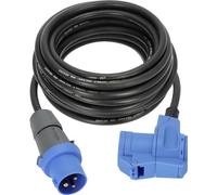 Brennenstuhl 1168650510 Alimentazione Prolunga CEE da campeggio Blu, Nero 10 m