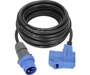 Brennenstuhl 1168650510 Alimentazione Prolunga CEE da campeggio Blu, Nero 10 m