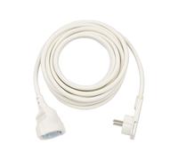 Brennenstuhl classic, Cavi di prolunga corti con spina piatta angolata 5m H05VV-F3G1,5 bianco
