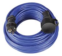 1169820 prolunghe e multiple 25 m 1 presa(e) AC, Cavo di prolunga blu, 25 m, 1 presa(e) AC, IP44, Blu