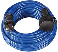 1169820 prolunghe e multiple 25 m 1 presa(e) AC, Cavo di prolunga blu, 25 m, 1 presa(e) AC, IP44, Blu