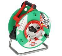 Brennenstuhl 1183530100 Garant G Bretec IP44-Avvolgicavo da Giardino, 2 m, AT-N05V3V3-F3G1,5, Verde, 38+2m Kabel