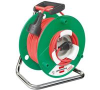 Brennenstuhl 1184748 Avvolgicavo 25 M da Giardino Serie Garant G + Bretec Manigl