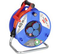 BRE 1208750 - Avvolgicavo IP44 Brennenstuhl, cavo da 40 m arancione