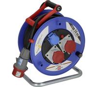 Brennenstuhl 1238010 Avvolgicavo 30 m Nero Spina CEE 16 A 5 poli