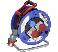 Brennenstuhl 1238010 Avvolgicavo 30 m Nero Spina CEE 16 A 5 poli