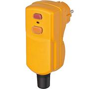 Brennenstuhl 1290671 spina differenziale 30 mA 1p + n + t IP55 per cavo 3 G1.5, 16 A/230 V, giallo
