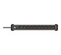 Brennenstuhl 1391030000 3 m Interno Ad angolo IP20 Alluminio Nero Argento 10